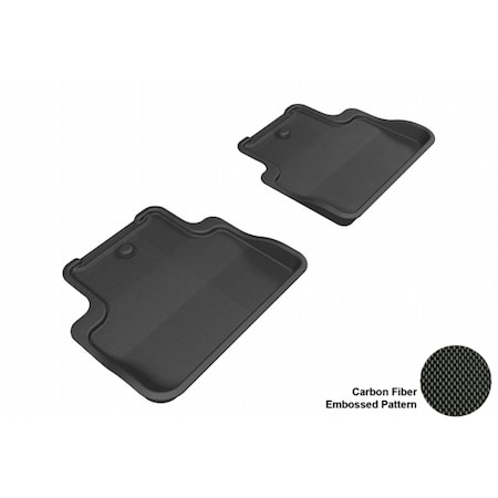 3D Maxpider ACURA TL 2009-2014 KAGU BLACK R2 FWD ONLY Floor Mat L1AC00321509